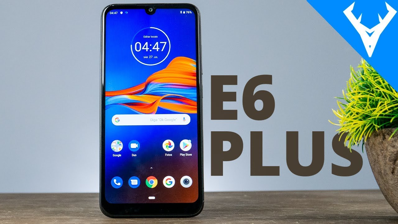 MOTO E6 PLUS! O novo BARATINHO da Motorola - UNBOXING