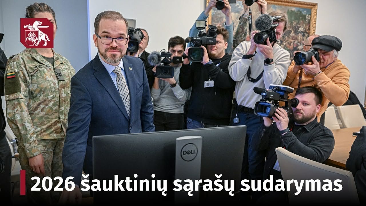 2026 m. karo prievolininkų sąrašo sudarymas