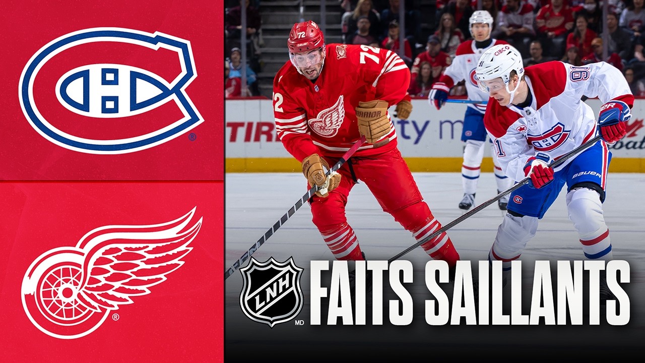 Canadiens vs Red Wings 19/03/26 | Faits saillants