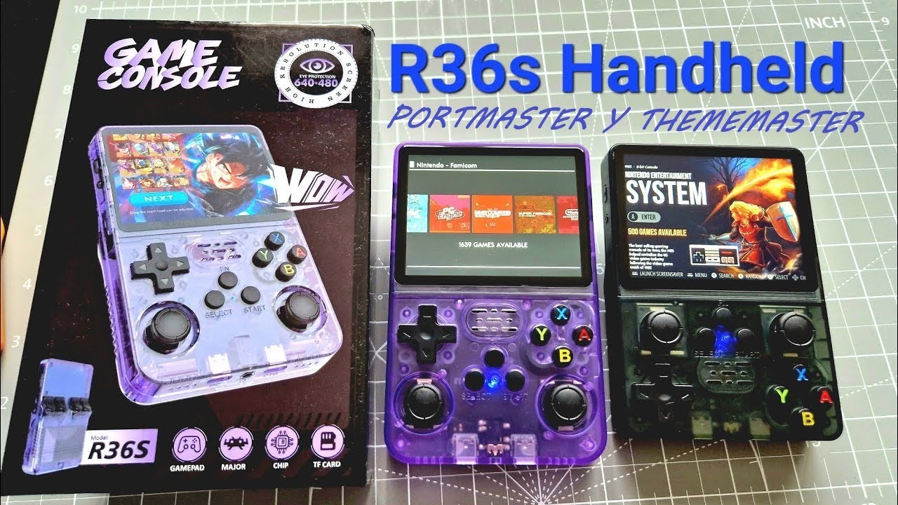 R36S PORTMASTER Y THEMEMASTER EN DETALLE !!