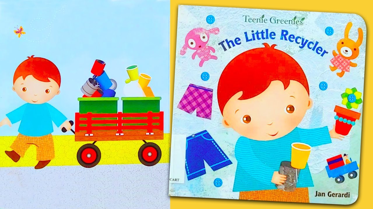 🌏 The Little Recycler  📚  by Jan Gerardi 🌐Earth day @aurelianakidsstories