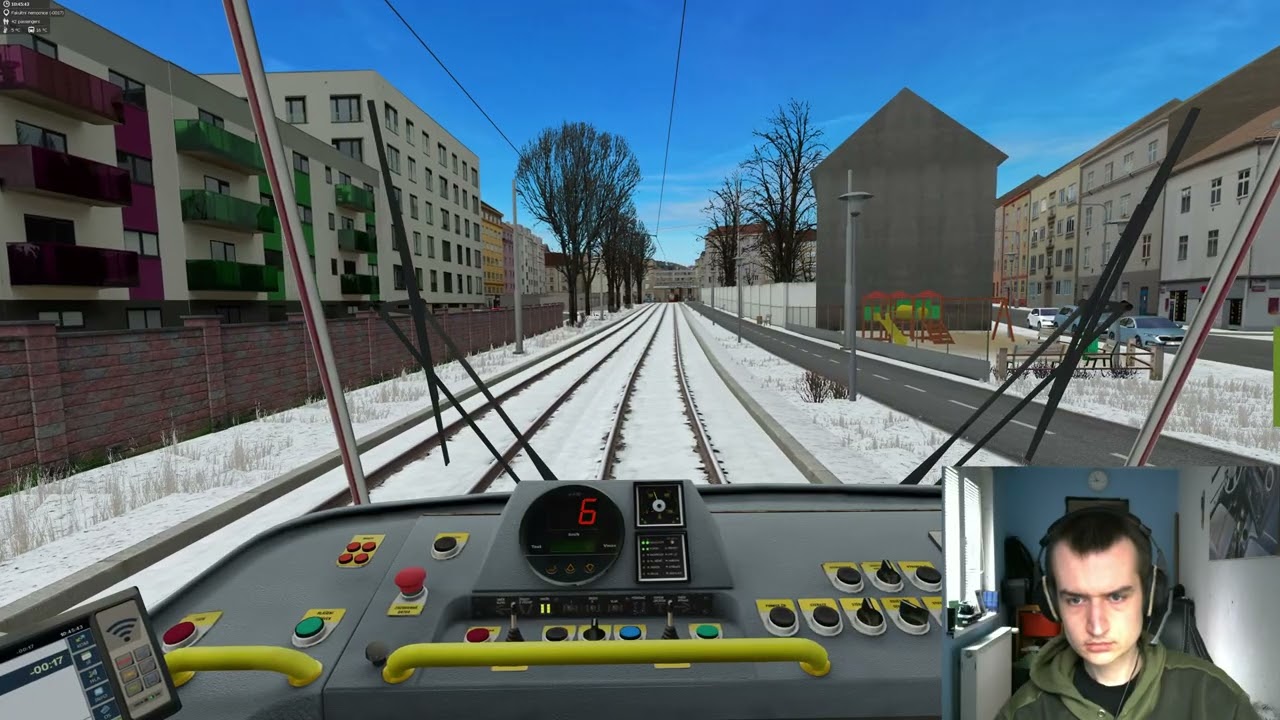 Simt simul&aacute;tor linka 4 (Hole&scaron;ov - Slivenec)
