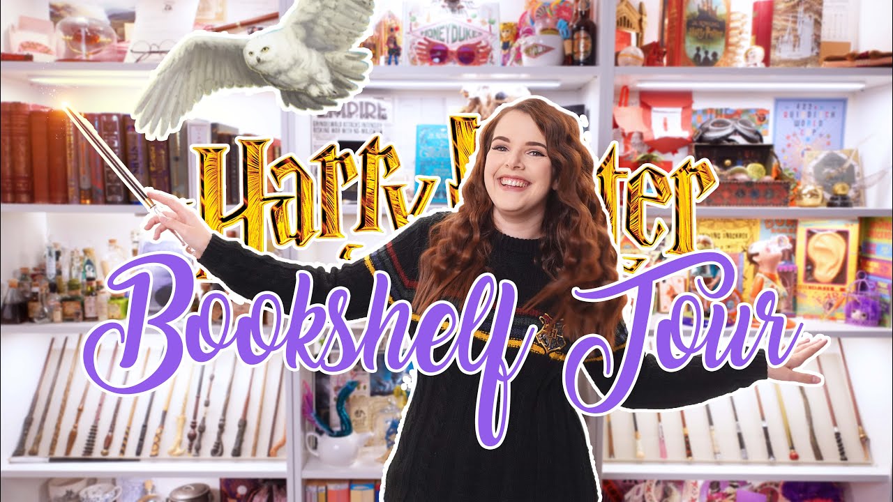 MY HARRY POTTER BOOKSHELF TOUR 2021