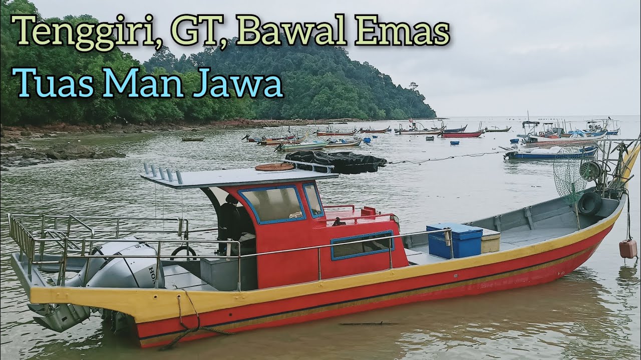 Mancing Tenggiri, GT & Bawal Emas Monster - Tuas Man Jawa, Pulau Sayak, Kuala Muda, Kedah.