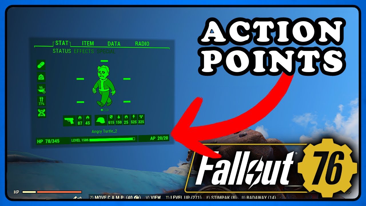 Fallout 76: AP - Action Points - Guide.