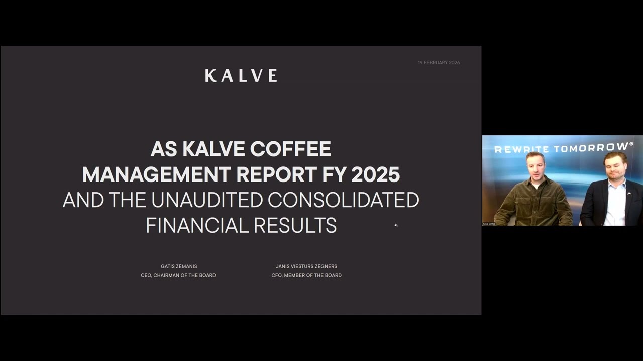 Kalve Coffee FY 2025 Investor Webinar