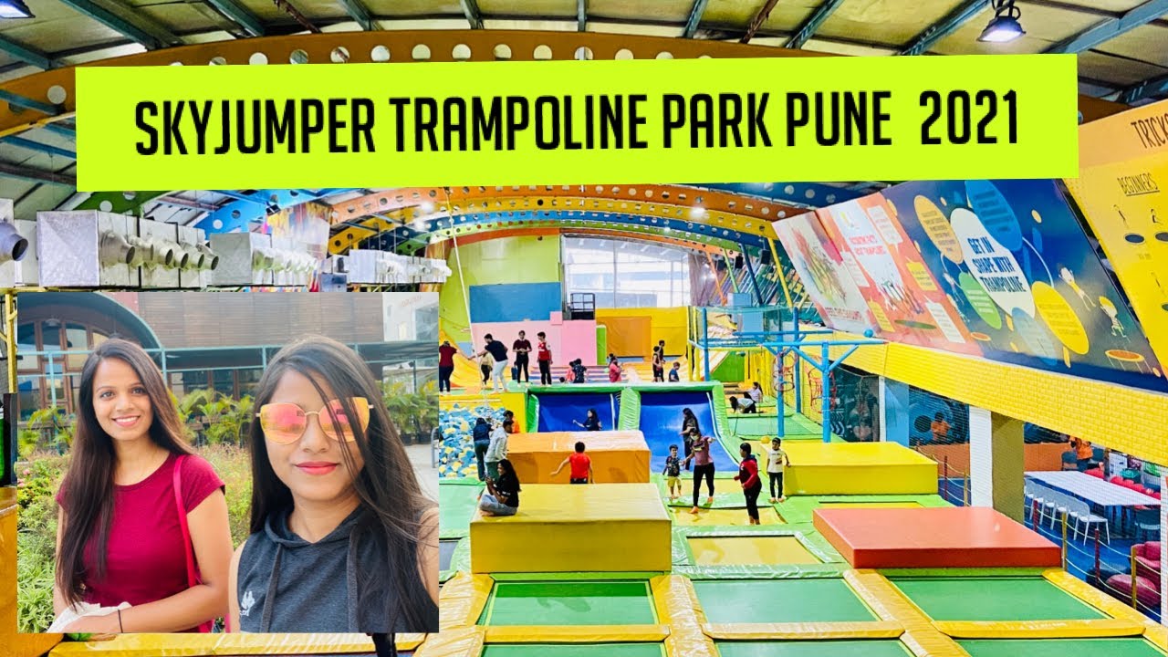 SkyJumper Trampoline Park Pune 2021 | Fun @400/- onwards | Creaticity Mall | InduHindu Globetrotters