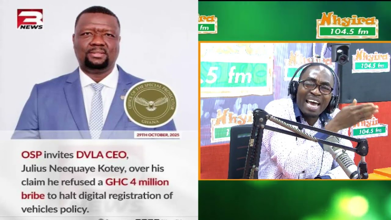 😱 Prez Mahama must probe DVLA's new number plate contract-- 😱😱Akokoa blasts🔥raises serious concerns🔥