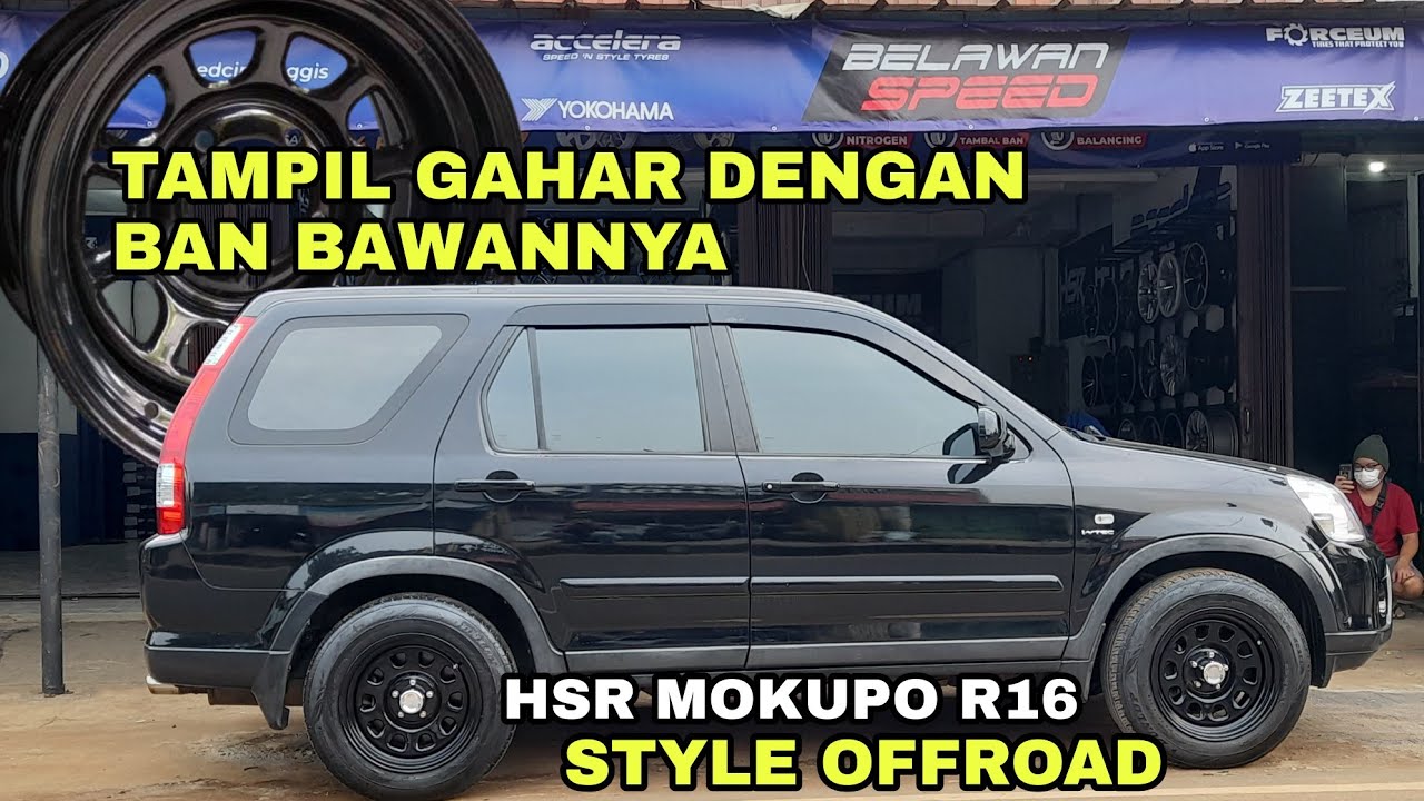 Модификация CRV Gen2 с использованием 16-дюймовых внедорожных дисков Daytona Off-Road HSR | Магаз...