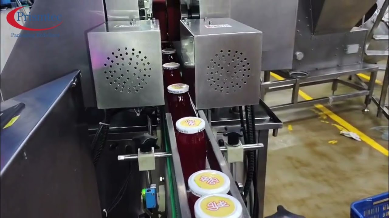 Jam 250ml Glass Bottle Automatic Packing Line - On Site