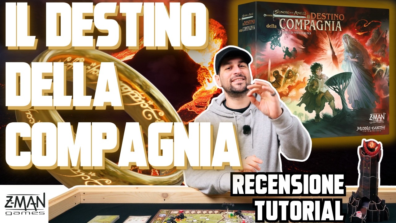 Il Destino della Compagnia – Tutorial e Recensione del Cooperativo Z-Man Games