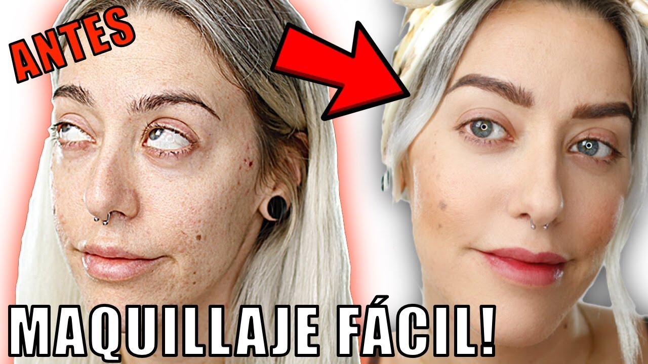 MAQUILLAJE para PRINCIPIANTES paso a paso *🚫SIN SOMBRAS DE OJOS❗️