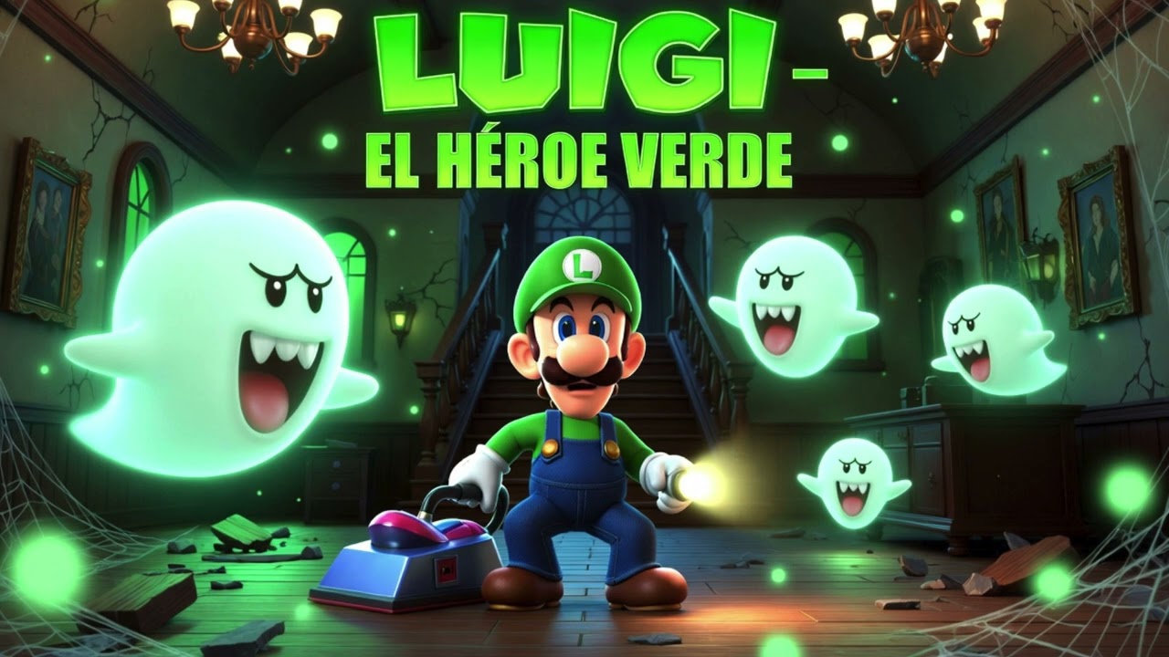 👻 LUIGI – EL HÉROE VERDE
