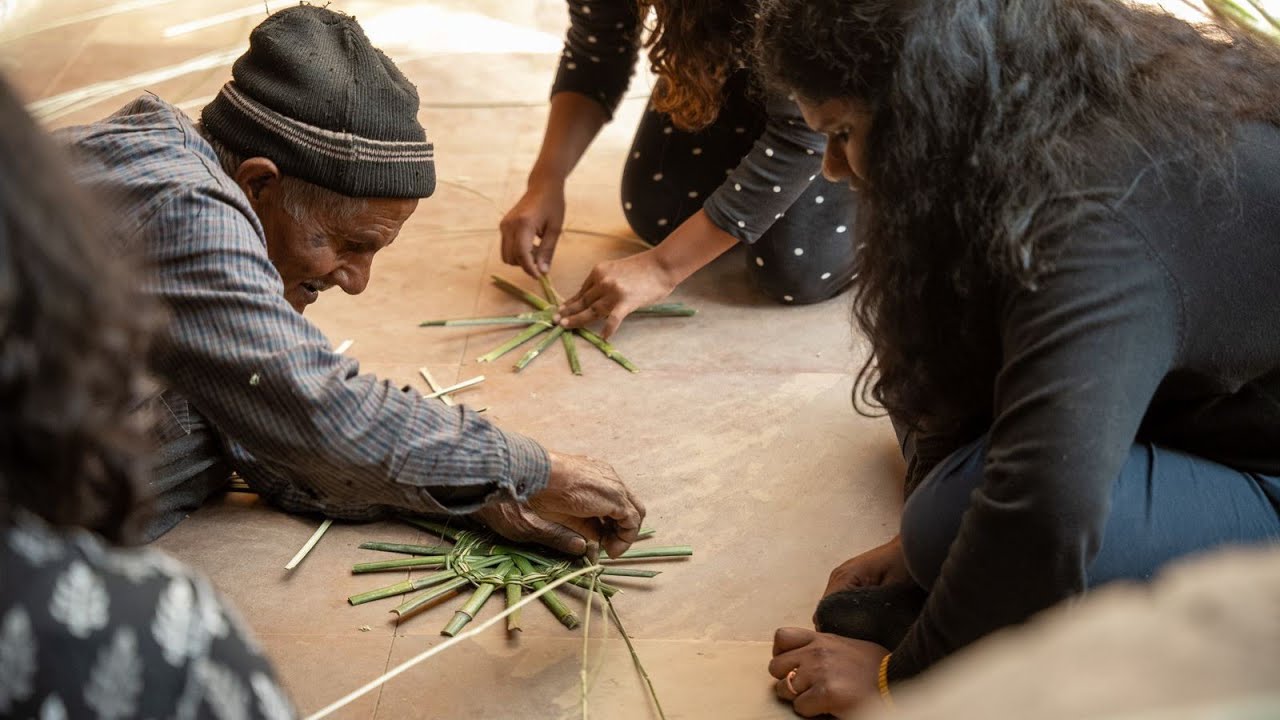 Weave a Bamboo Basket with us - Ringal lamps and more