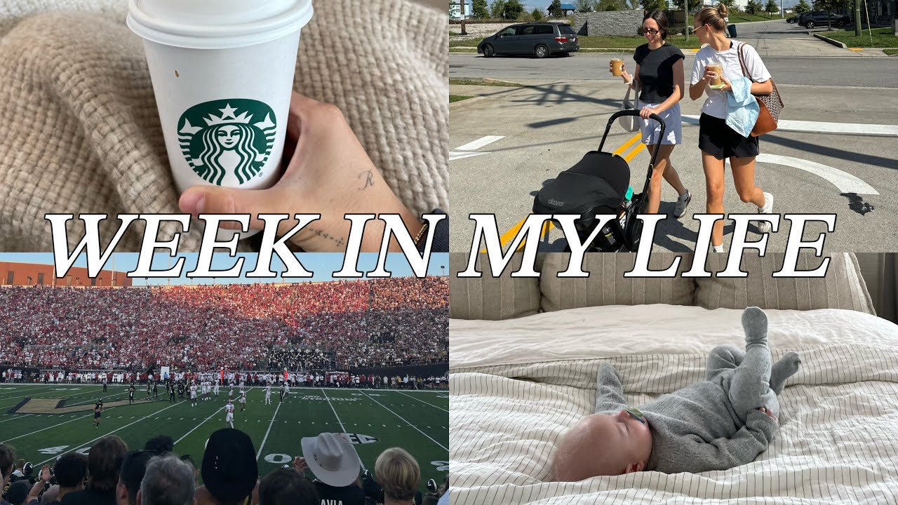 WEEK IN MY LIFE: Vandy beats Bama, Lily visits, Maverick is growing so fast, heavy heart 💔