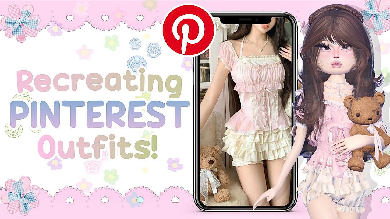 ˚₊۶ৎ˙⋆ 🌸 Воссоздаем образы с Pinterest для каждого раунда конкурса «Оденься, чтобы произвести впе...