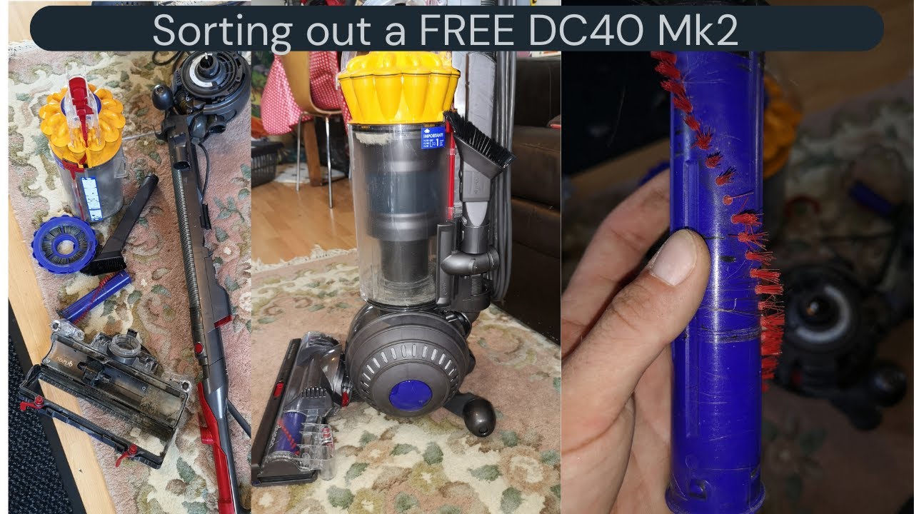 Another free Dyson DC40 Mk2 - Let's buy it new parts and refurbish it!