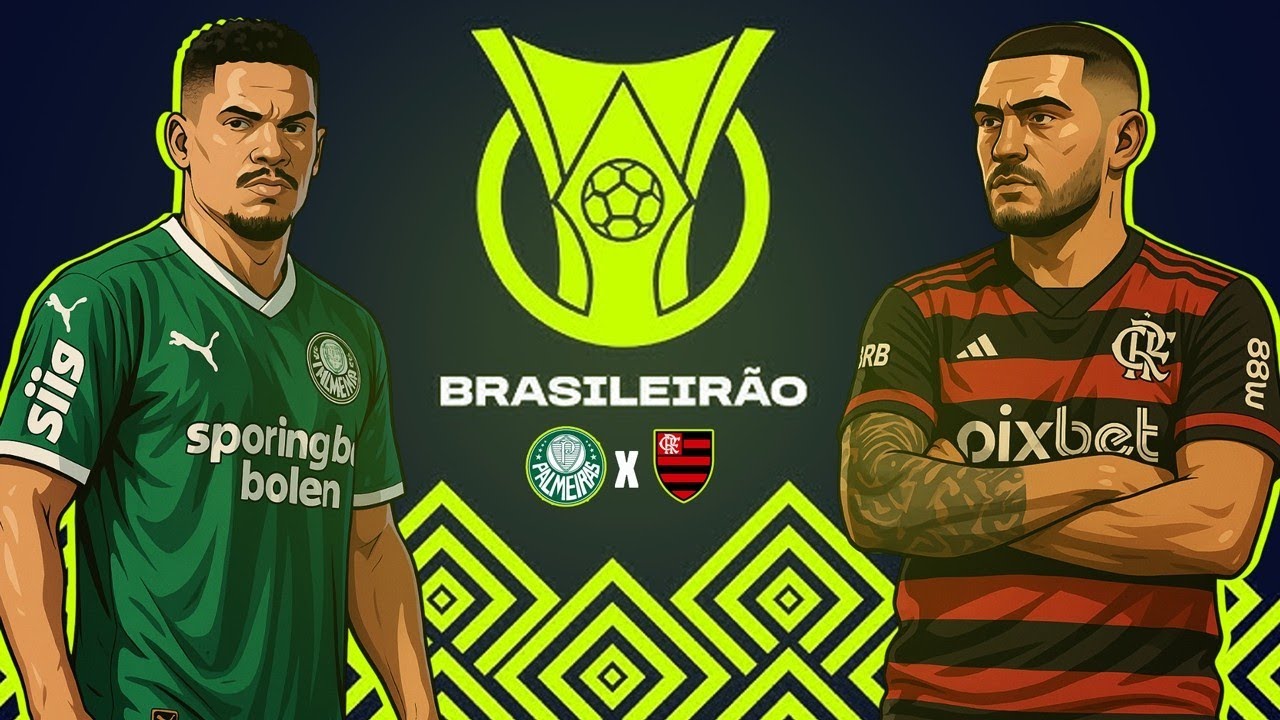 PALMEIRAS X FLAMENGO BRASILEIRÃO 2025 GAMEPLAY #ps3 #brasileirão #flamengo