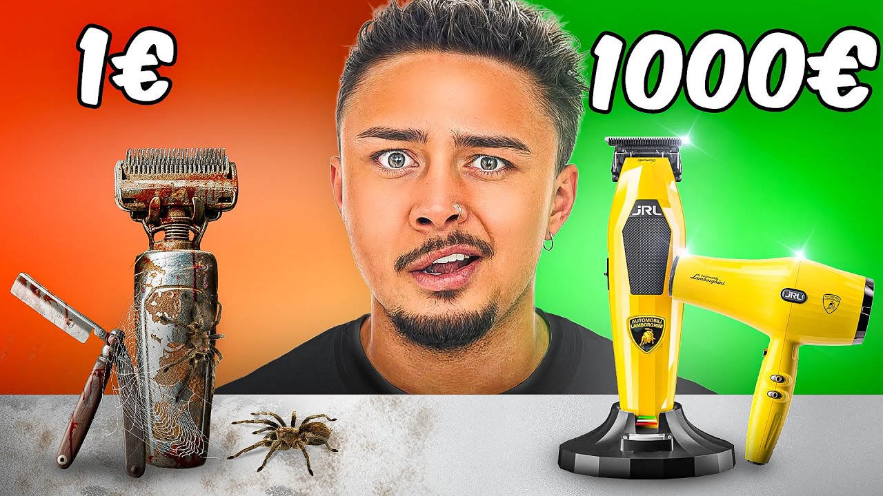 1€ VS 1000€ BARBER EQUIPMENT - WIE GROSS IST DER UNTERSCHIED?