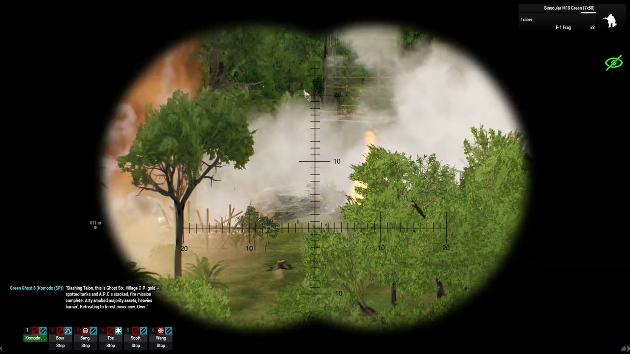 Arma 3 - Calling Artillery in Vietnam