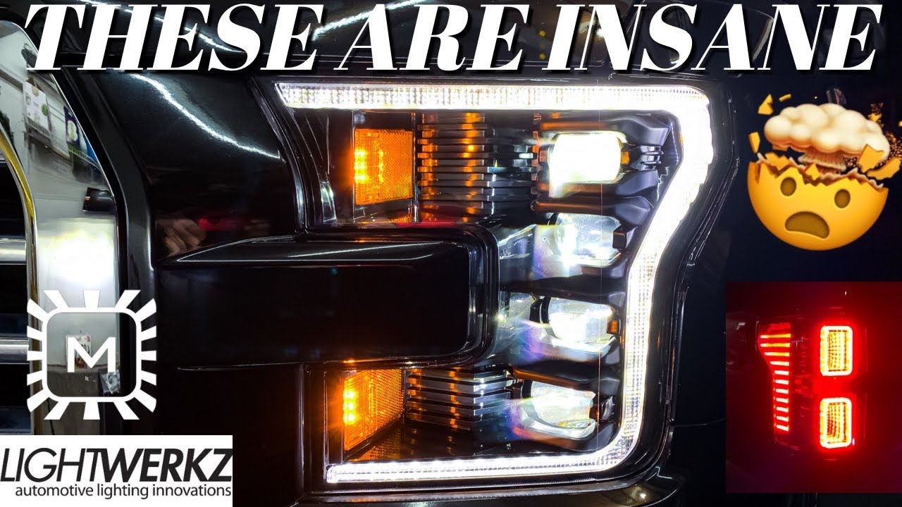 Installing Morimoto XB LED Headlights, Tail Lights, and Plate Lights - 2015-2017 F150