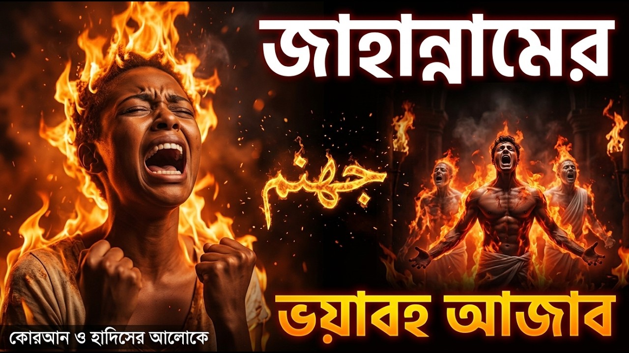 জাহান্নামের ভয়াবহ আজাব — কোরআন ও হাদিসের আলোকে সত্যিকারের বর্ণনা | Islamic Video