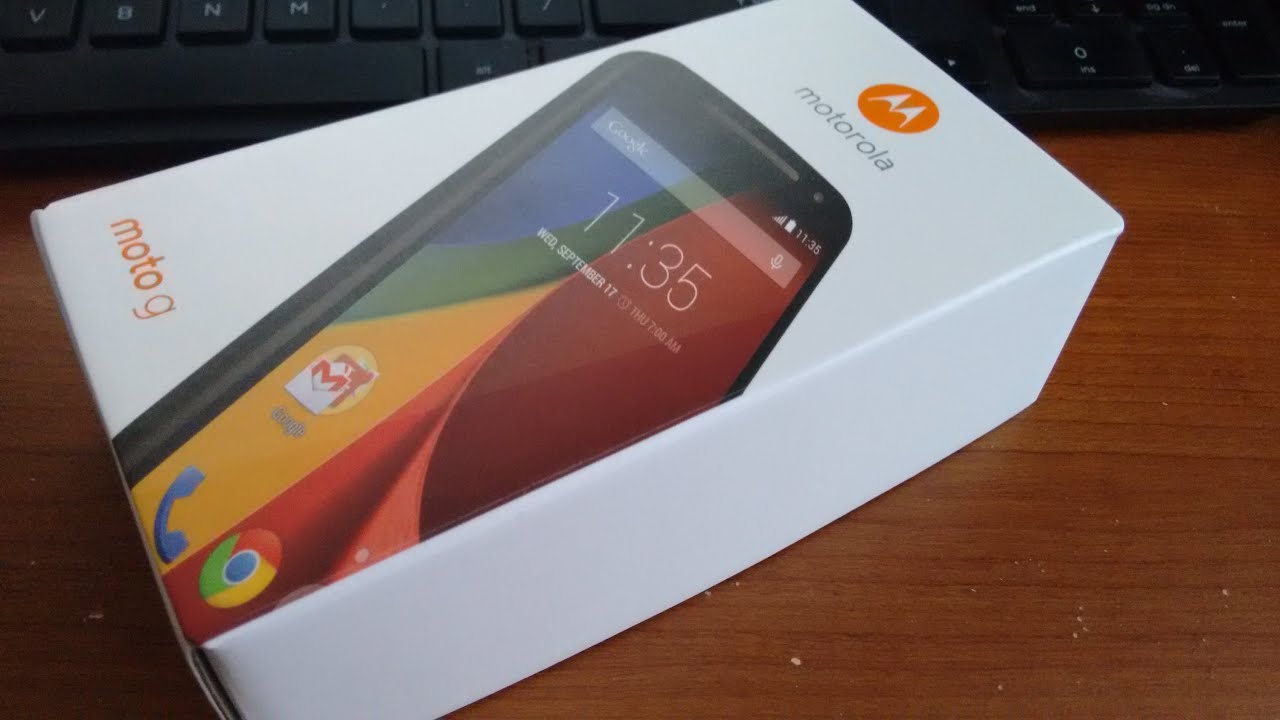 Motorola Moto G 2nd Generation (UNBOXING)