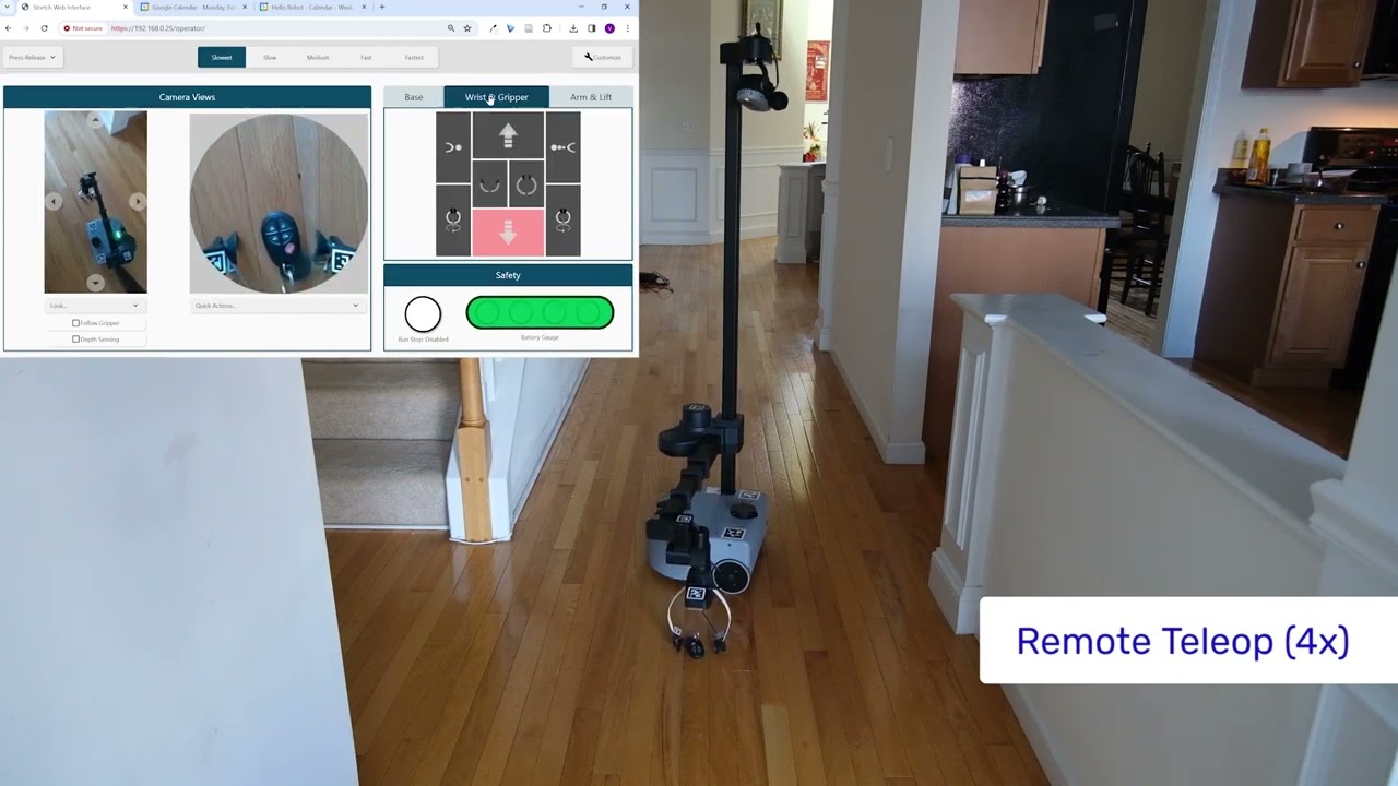 Hello Robot - Stretch 3- Manipulate from Anywhere - Highlights
