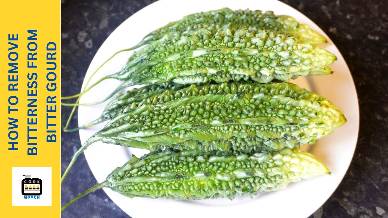 How to remove bitterness from Bitter Gourd (Karela) @CookBakeMunch