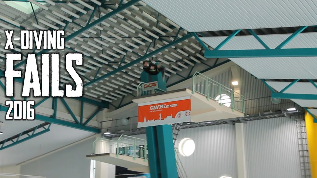 Best of X-Diving Fails + Outtakes 2016 | X-Diving Crew Halle