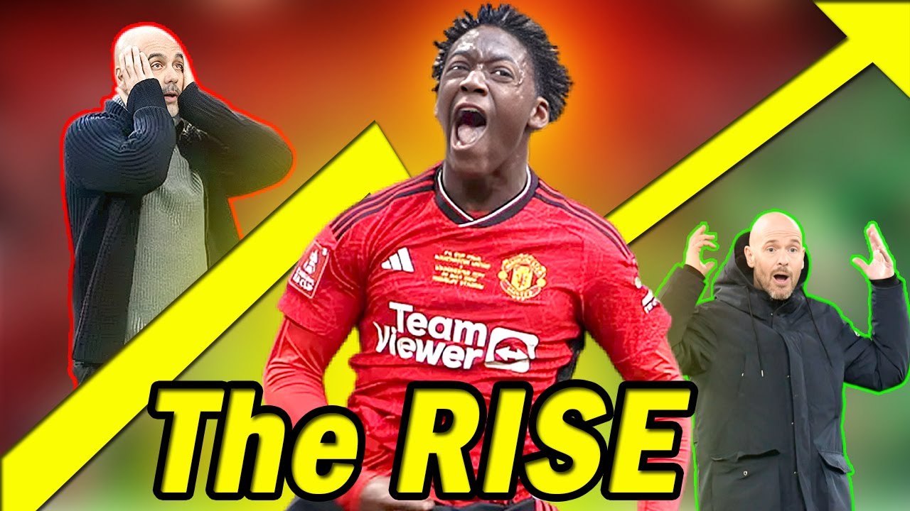 United Promiseing Player KOBBIE MAINOO Journey from Academy to FA CUP Winner🔥😱