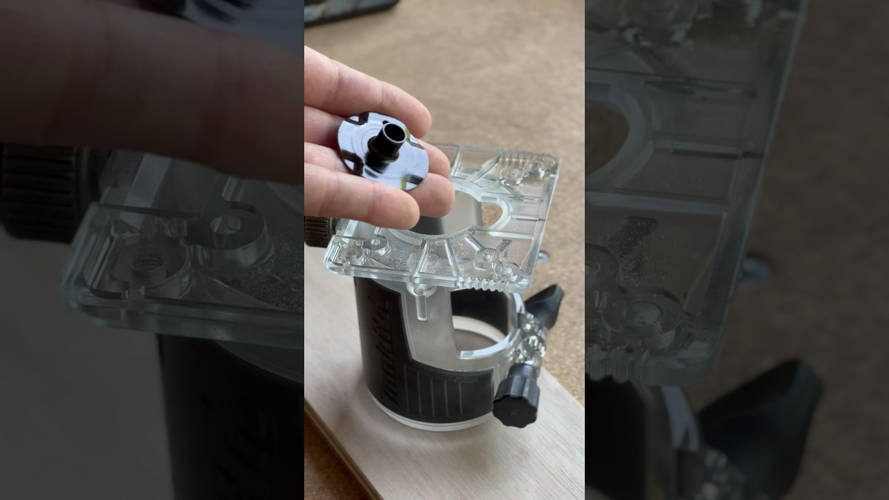 世界一簡単でストレスの無いサークルカット治具を作った　#shorts