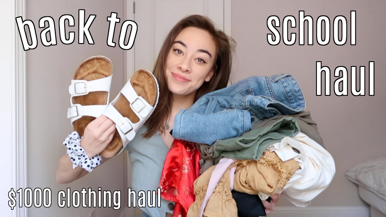 BACK TO SCHOOL CLOTHING HAUL 2018: TRY-ON