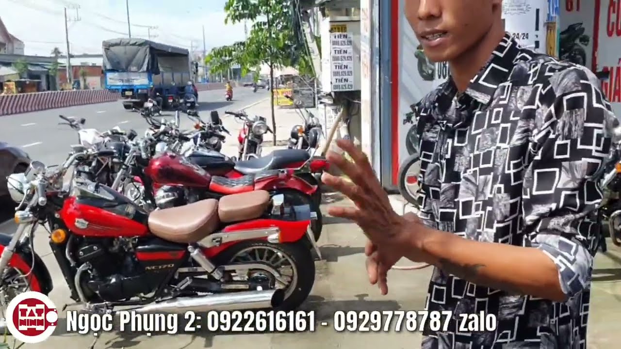 Dàn xe mô tô khủng GZ150 Rebel đủ các đời ở Ngọc Phụng 2