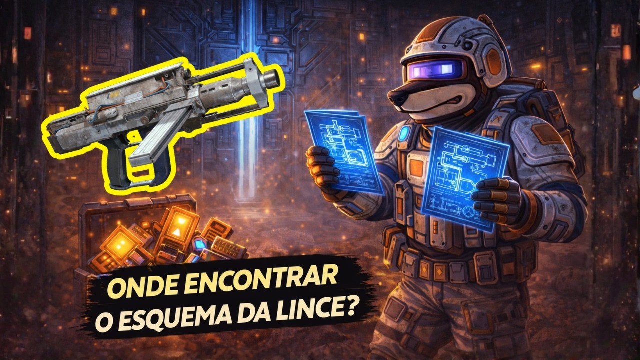 Onde pegar o Esquema da Lince em Arc Raiders? Evento Portão Fechado