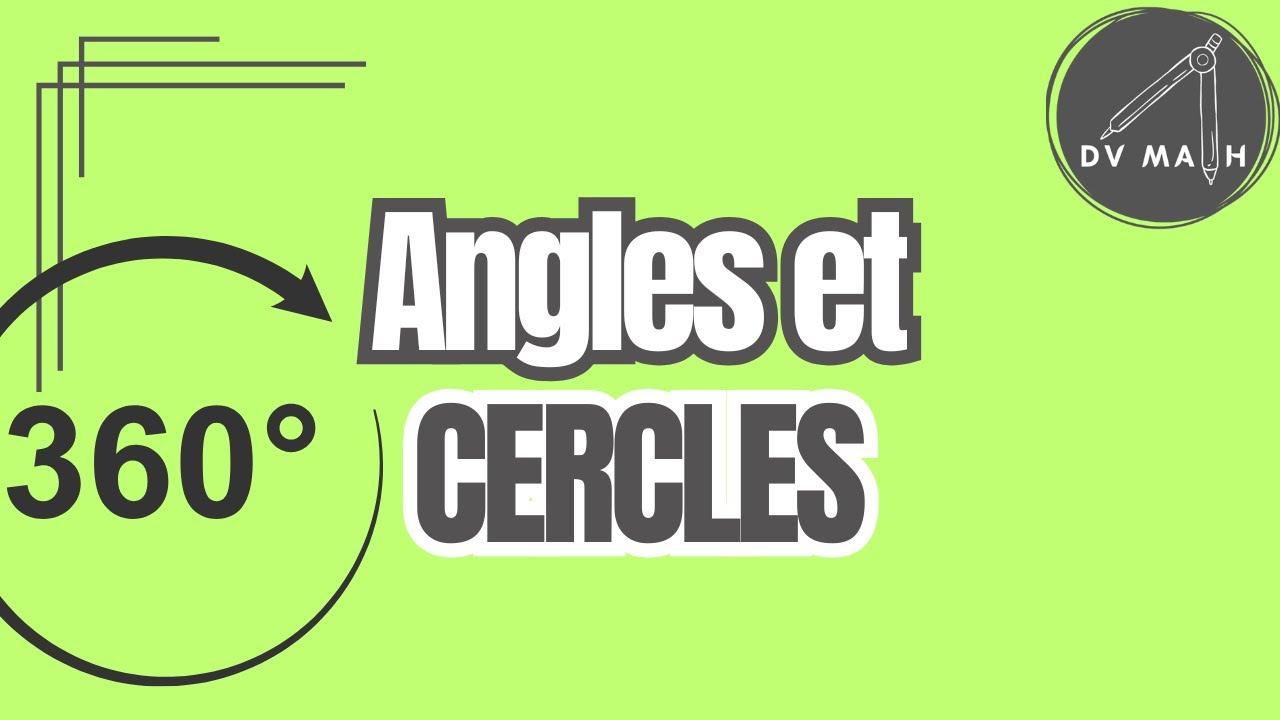 Maîtrise le lien entre les angles et les cercles