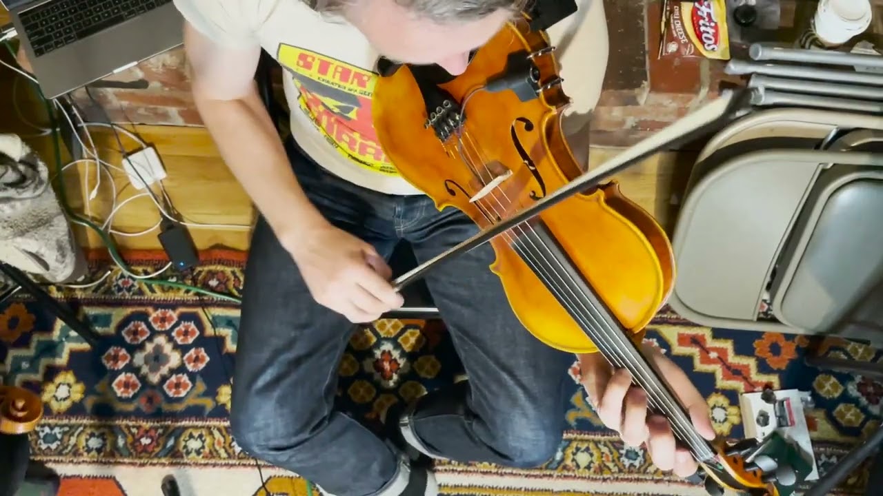 Greasy Coat - The Old Time 💯 - Overhead Fiddle Cam