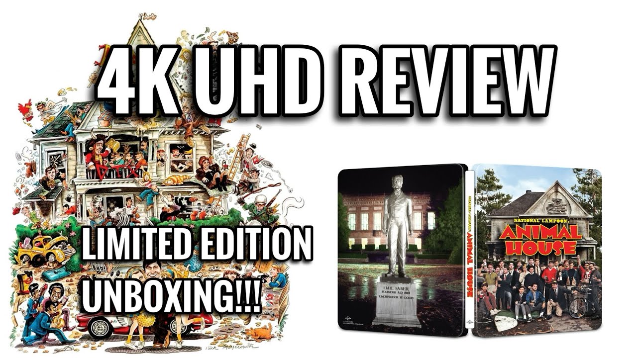 ANIMAL HOUSE 4K ULTRAHD BLU-RAY REVIEW | YOU CAN WIN!!