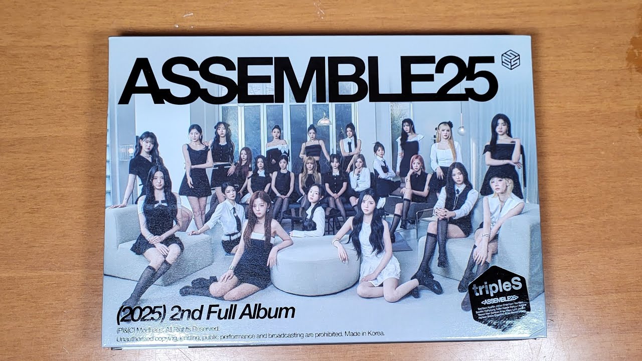 Unboxing tripleS 2nd Full Album 'Assemble25' Are You Alive Version