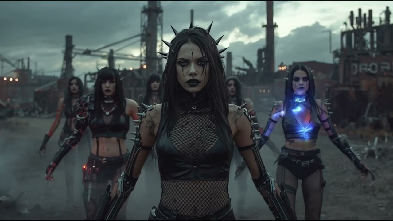[1 hour mix] Thrash Industrial Cyberpunk Techno instrumental music