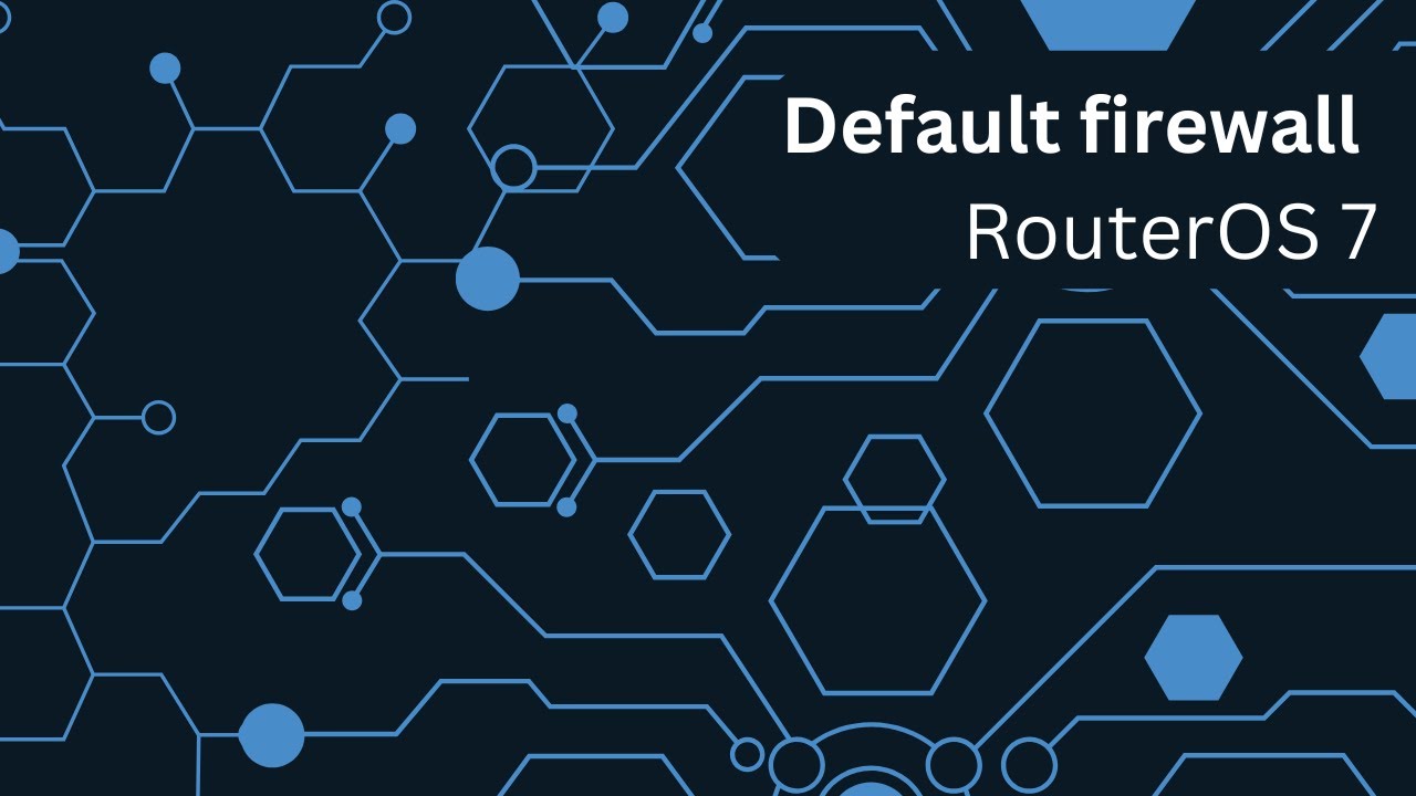 Firewall у RouterOS 7: що роблять базові правила