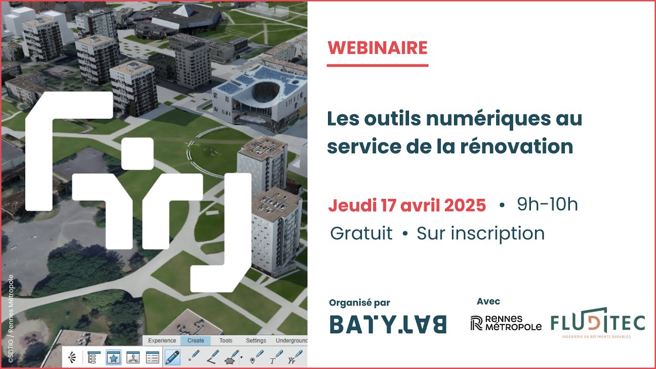 Webinaire Batylab - Le numérique au service de la rénovation
