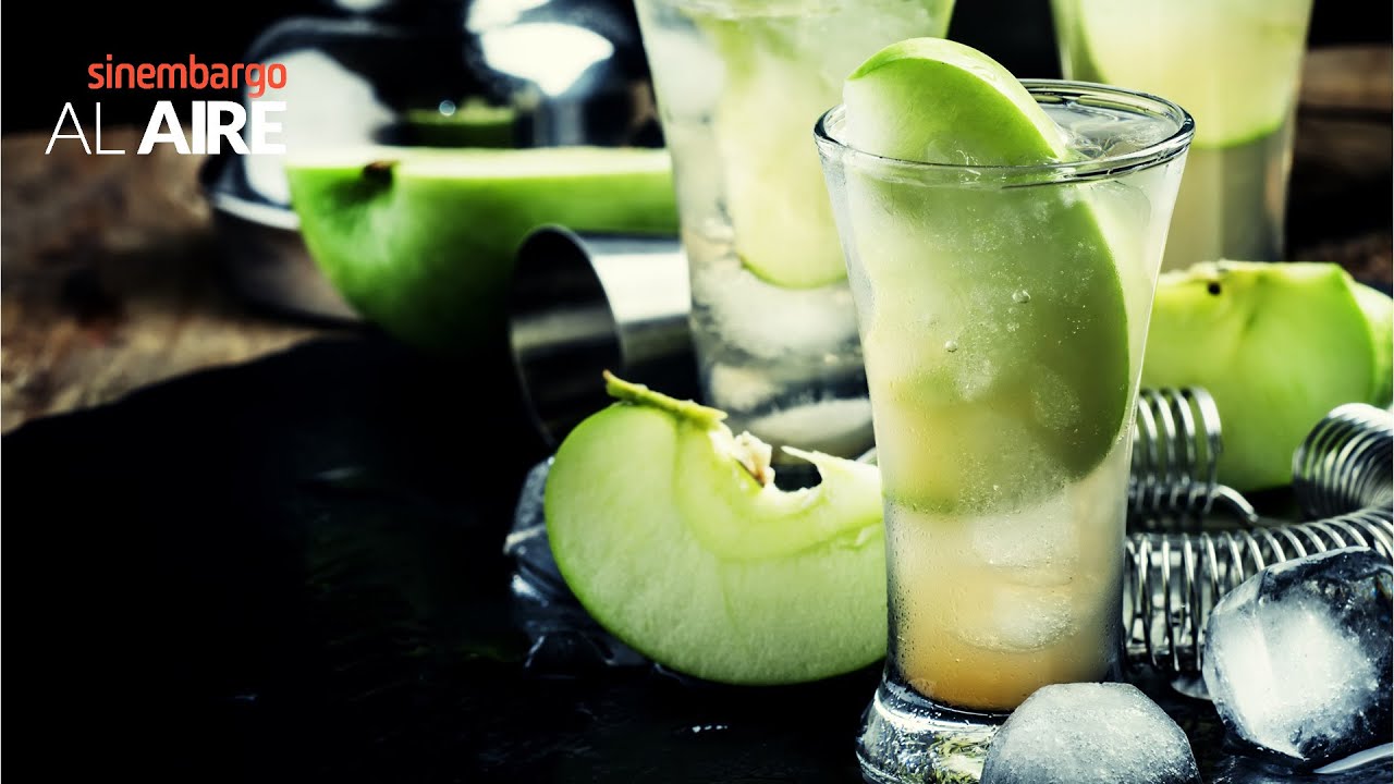 ¿Cómo preparar un Jack Apple Fizz? Una guía para preparar un cóctel sencillo de whiskey con manzana