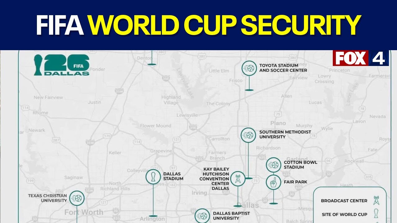 FIFA World Cup 2026 security plan for North Texas