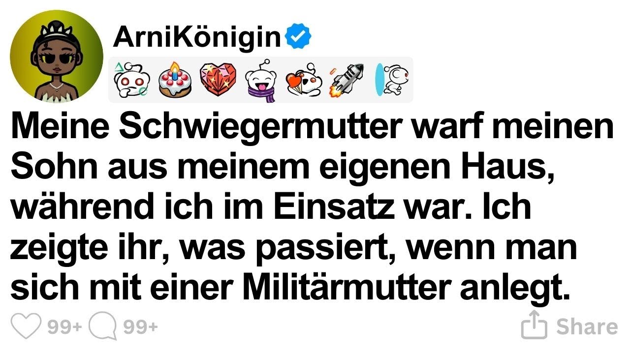 [GANZE STORY] Meine Schwiegermutter warf meinen Sohn aus meinem eigenen Haus, während ich im Eins