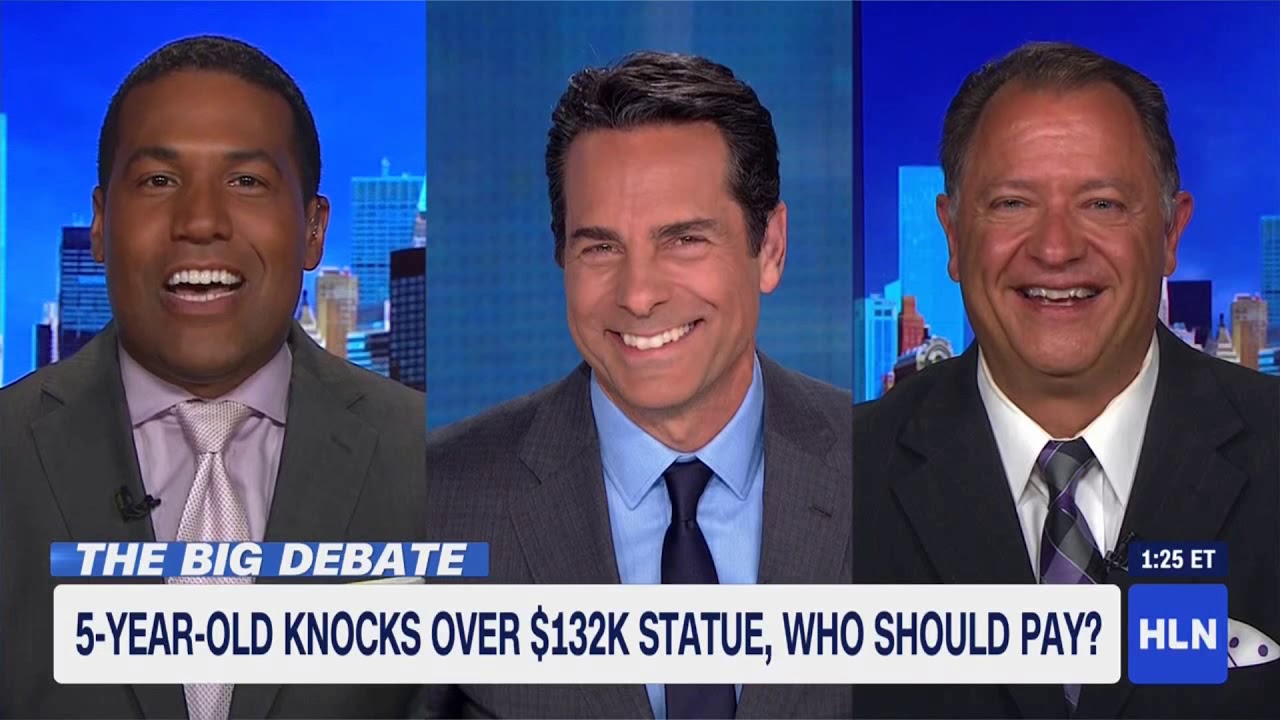 5yo boy accidentally damaged a statue & #insurance company 172k!  #BobBianchi #HLNTV