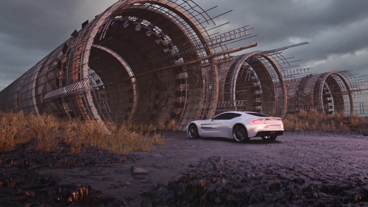 Maya Car Animation Breakdown ( CGI & VFX Breakdown ) Aston Martin One-77