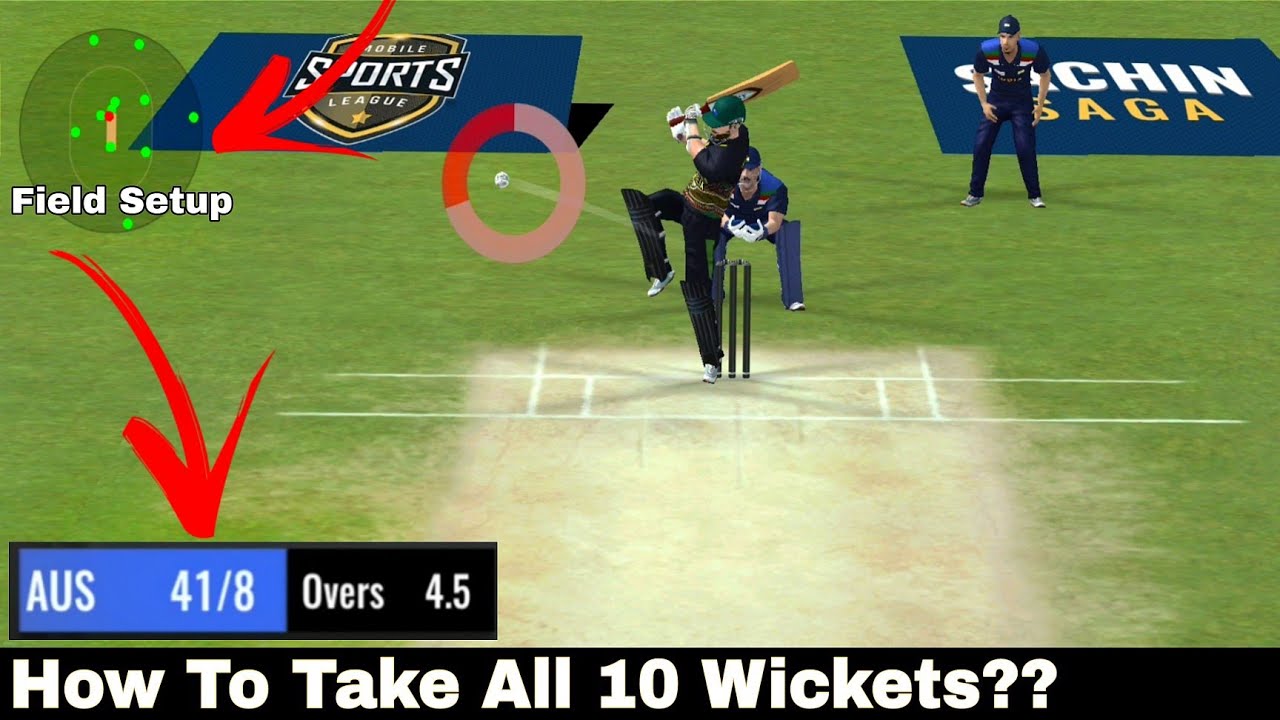 How To Take All 10 Wickets In Sachin Saga Cricket Game | Deadly Bowling Tips & Field Setup