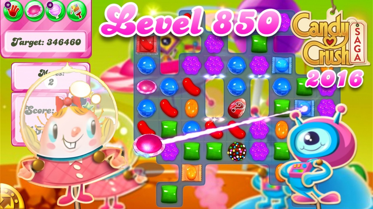 Level 850 - 2016 OG Candy Crush Saga