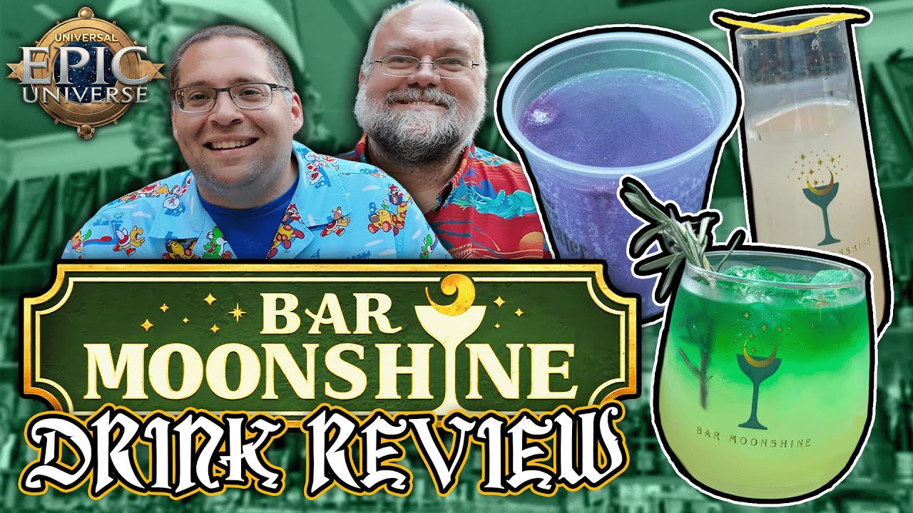 WIZARDING PARISIAN DRINKS! Bar Moonshine Review - Universal Epic Universe